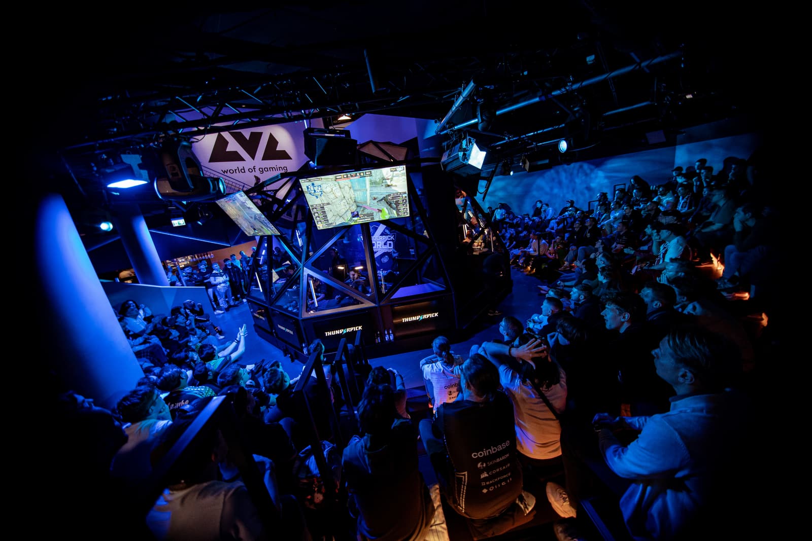 The LVL Dome hosting a live esports championship