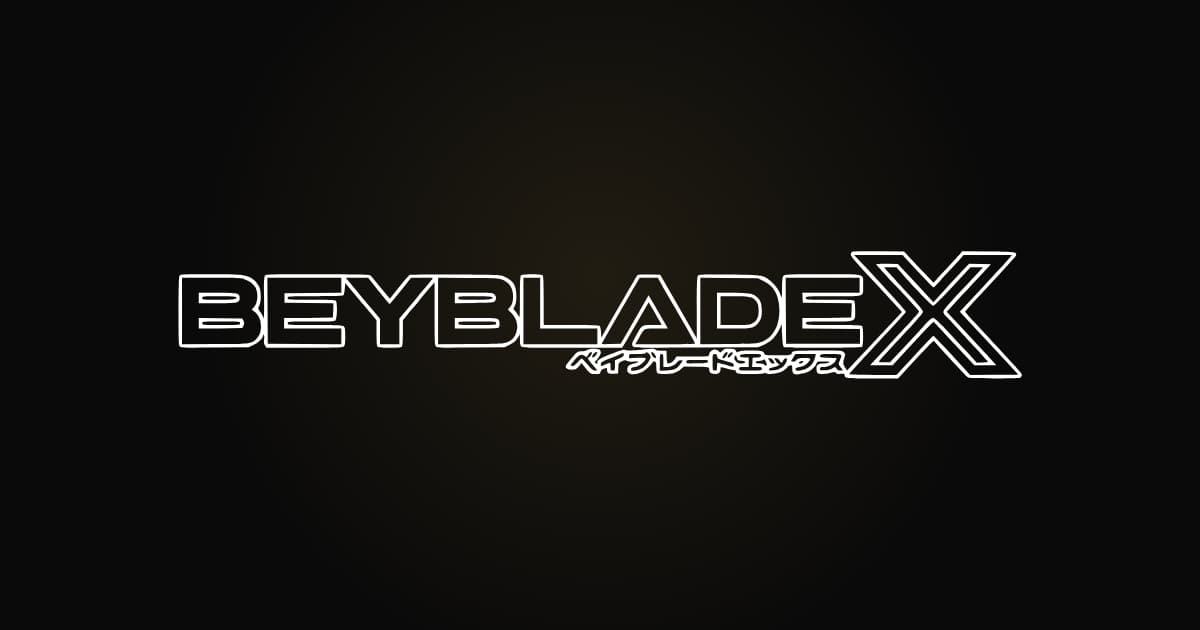 Beyblade X tournament series logo