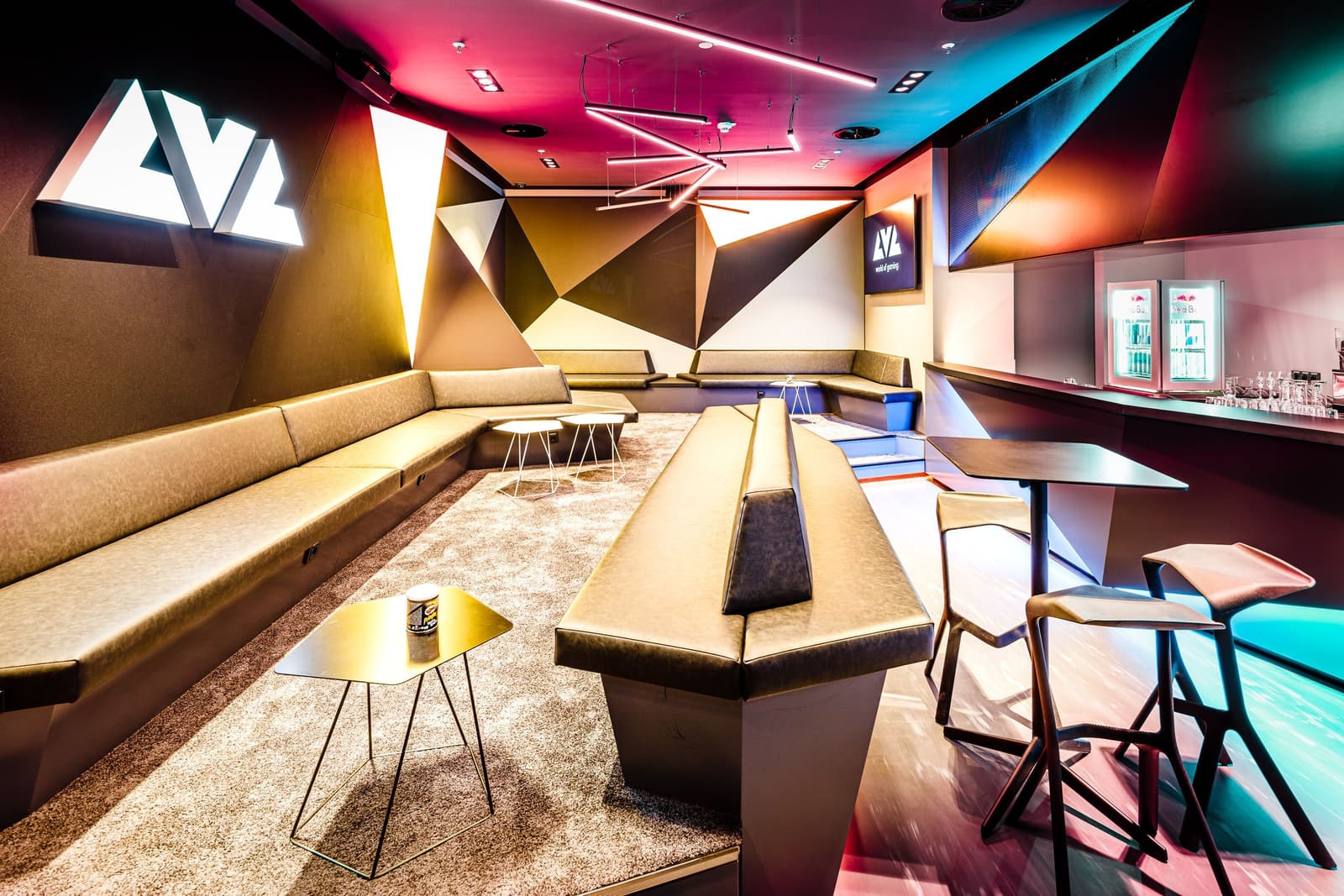 VIP lounge area at LVL