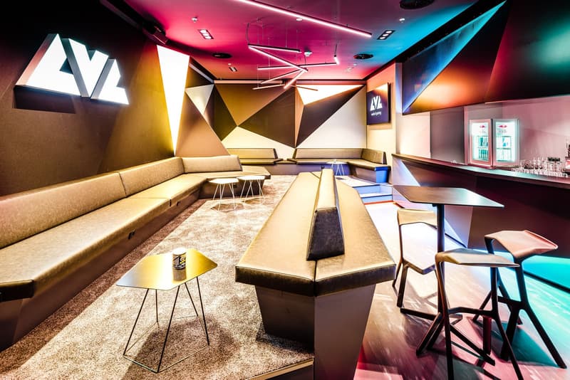 VIP lounge area at LVL